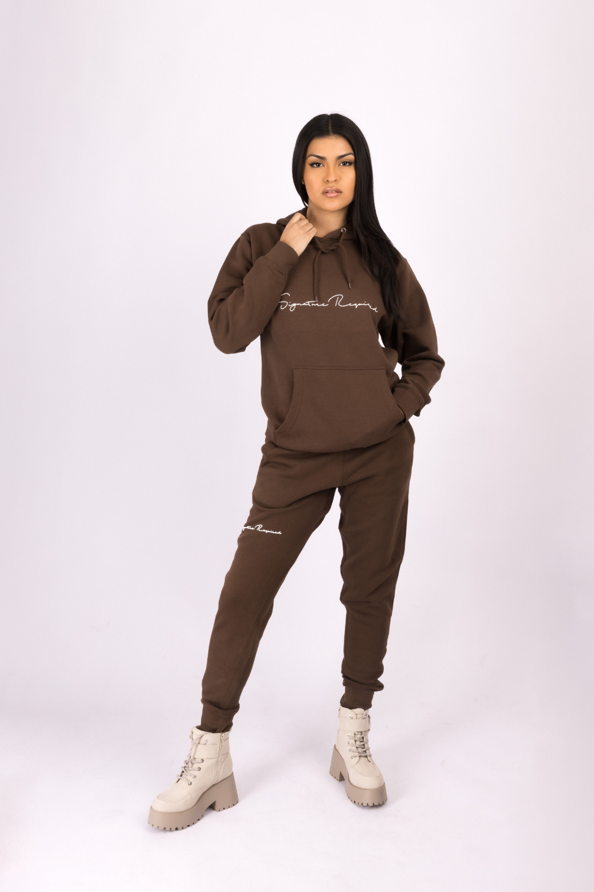 Brown Purpose Hoodie