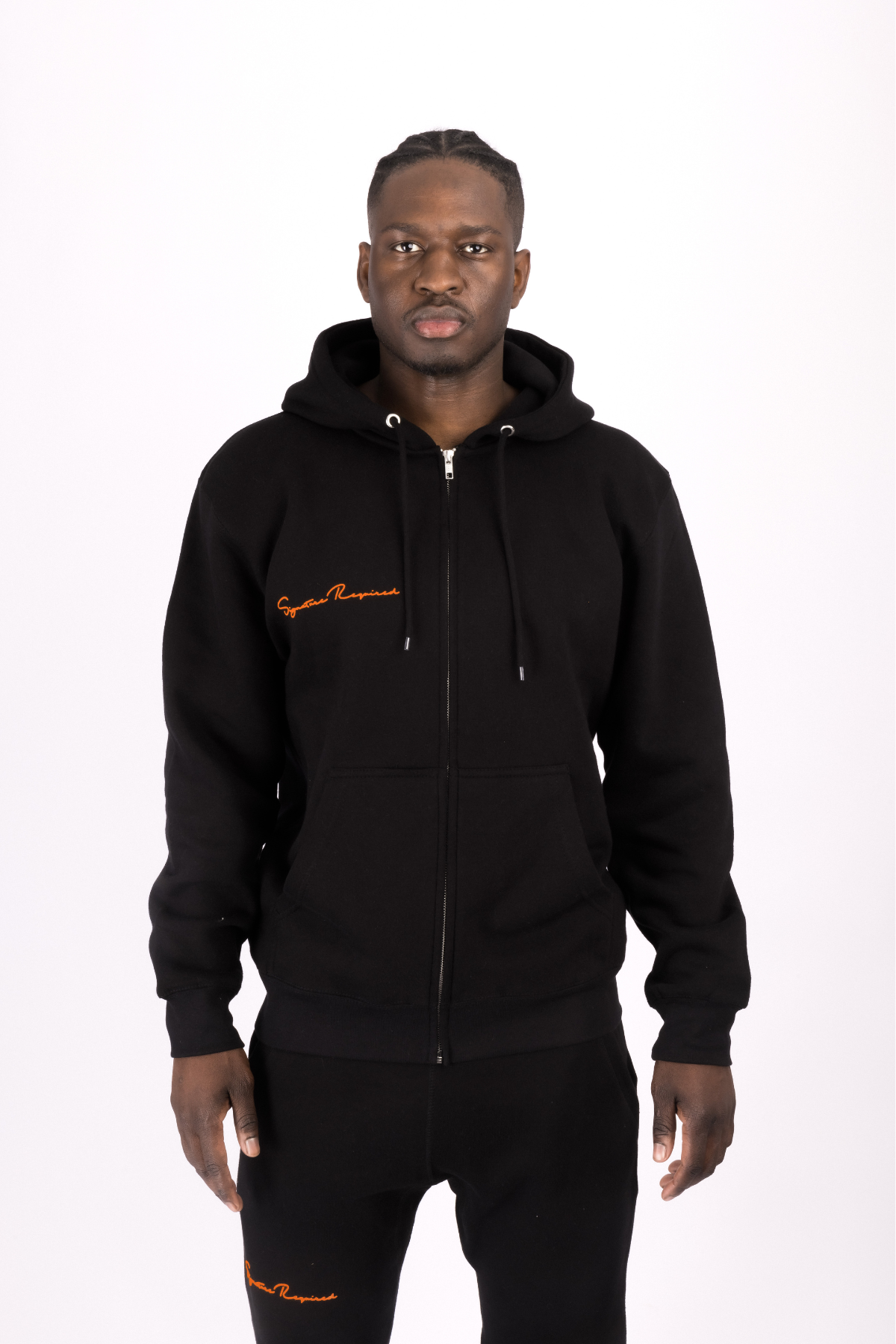 Black Purpose Zip-Up