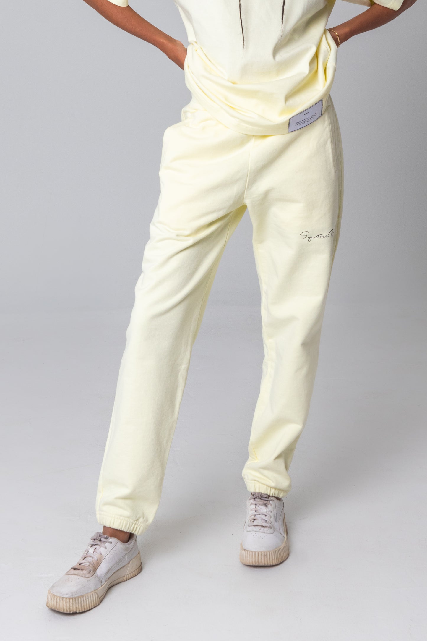 Cream Purpose Sweatpants