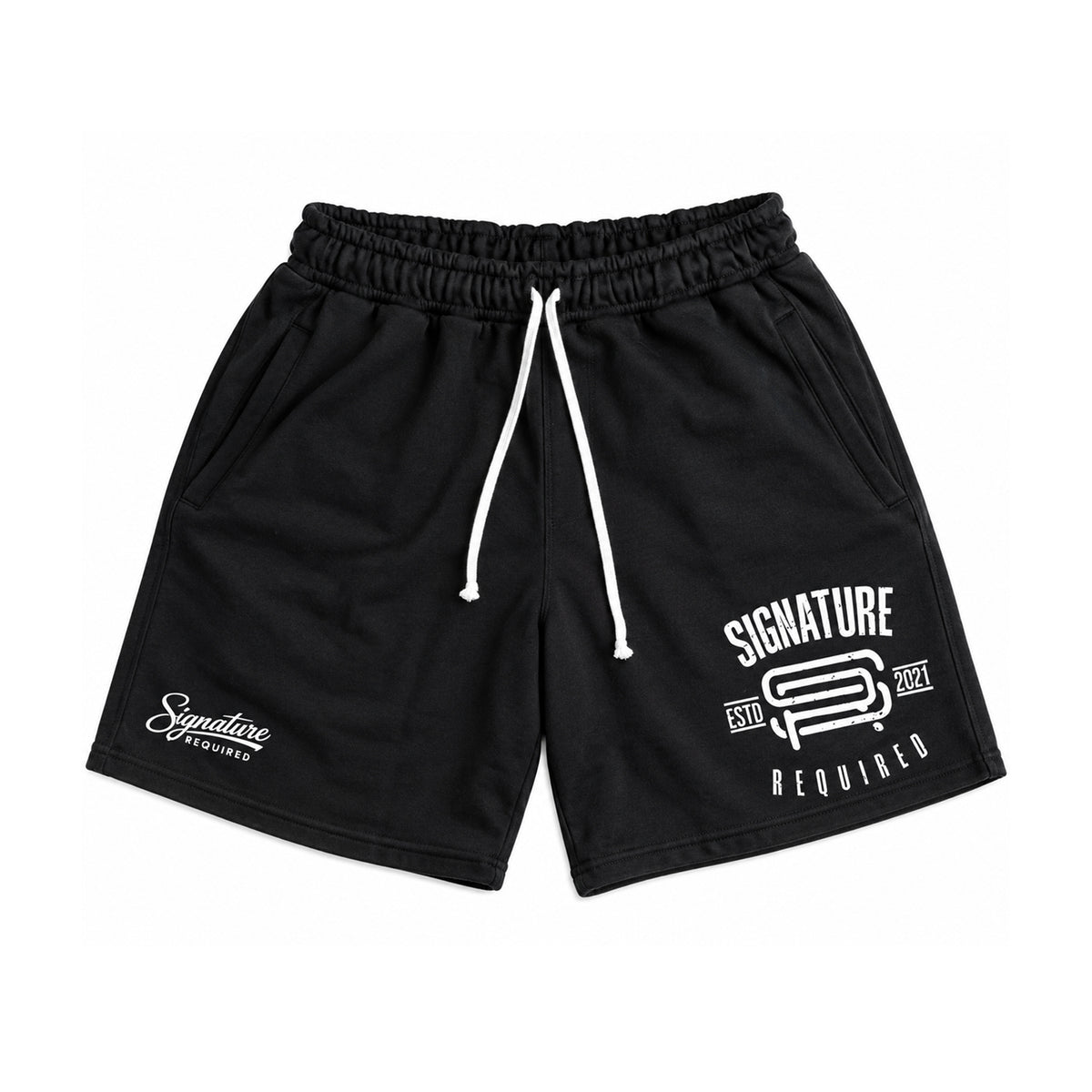 Signature Black Shorts