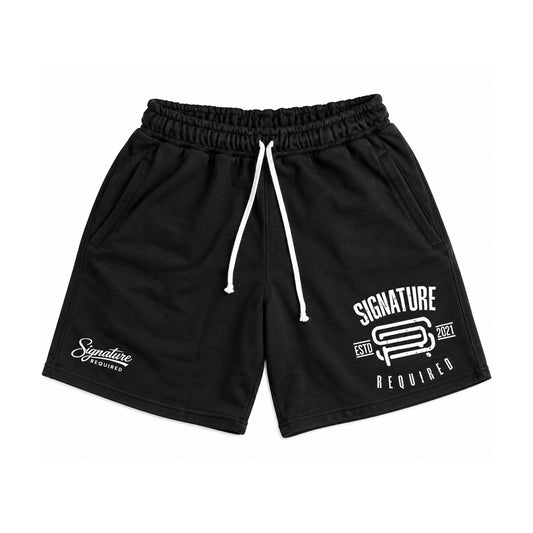 Signature Black Shorts