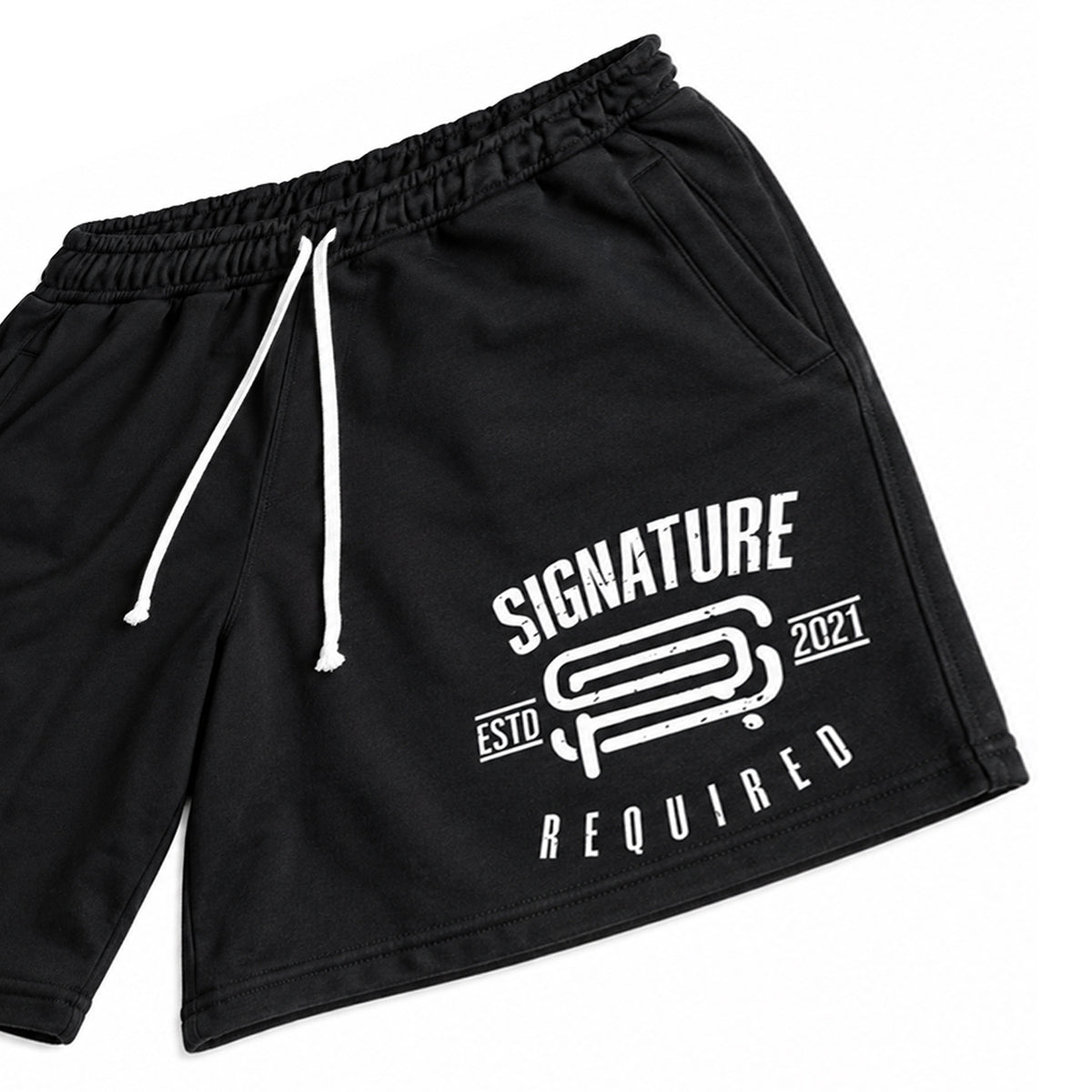 Signature Black Shorts