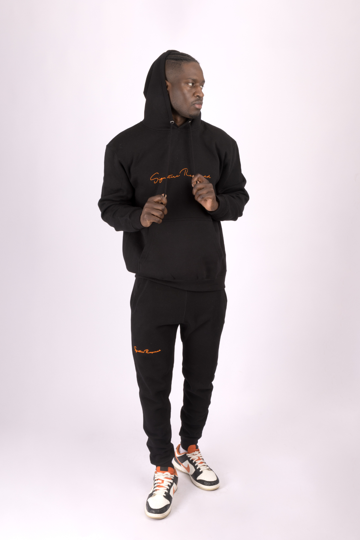 Black Purpose Sweatpants
