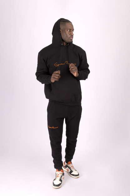Black Purpose Sweatpants