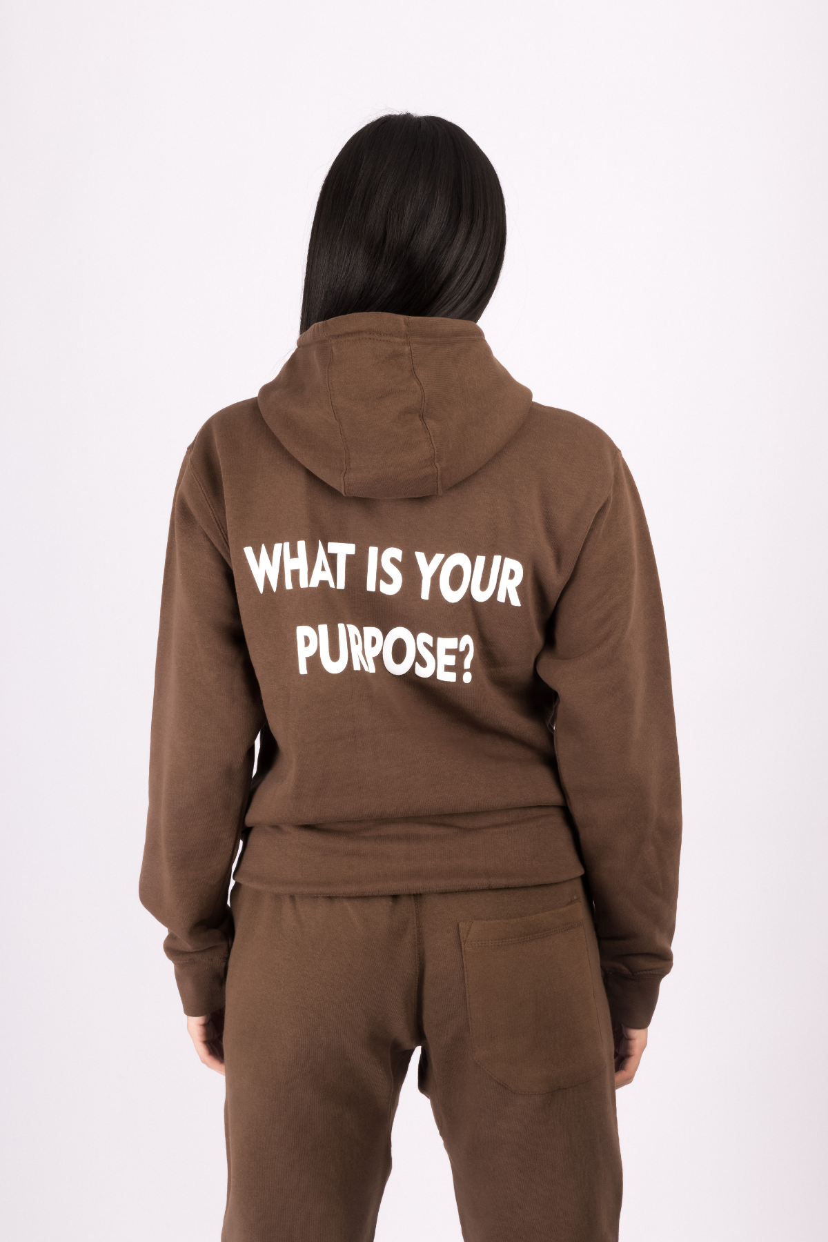 Brown Purpose Hoodie