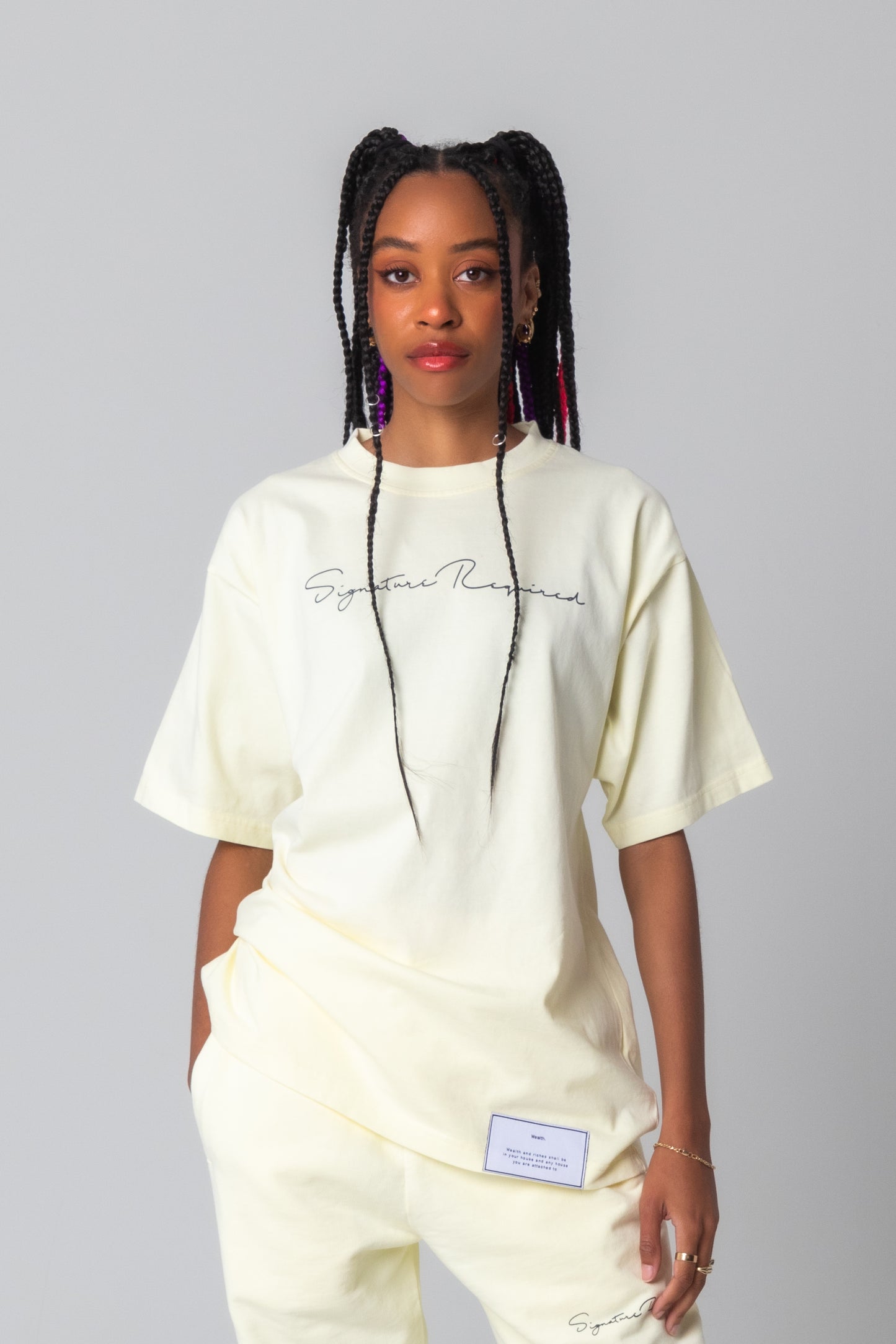 Cream Purpose Tee